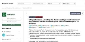 澳洲最新研究：电子烟对肠道健康的损害远小于卷烟缩略图