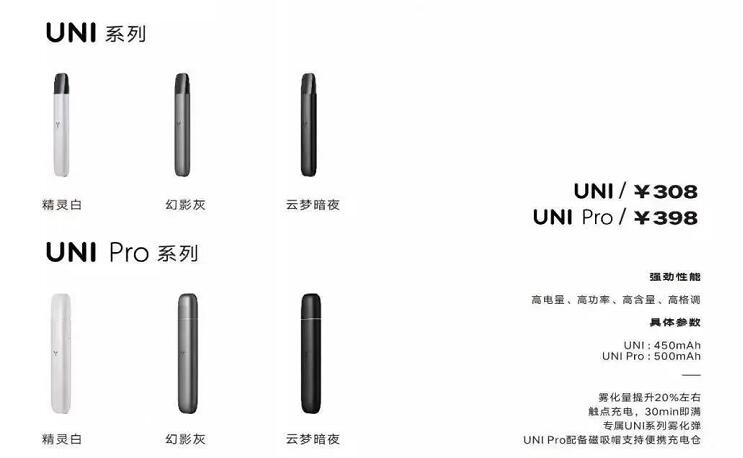 柚子五代多少钱一支？分两个版本