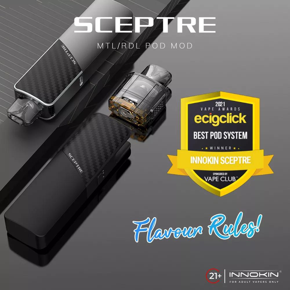 INNOKIN新宜康拿下Ecigclick年度最佳品牌