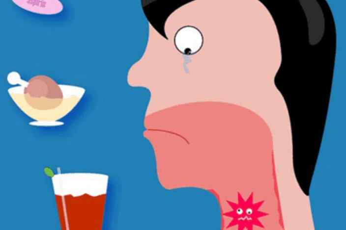 一抽电子烟扁桃体就发炎怎么回事？