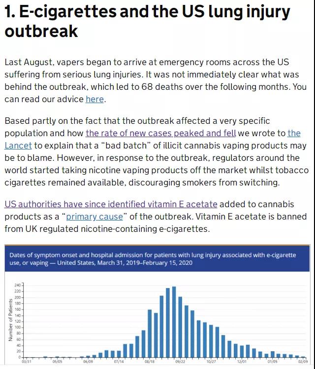 电子烟会得爆米花肺吗？看这一篇就够了