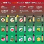 大焕彩PLUS一次性价格多少，有什么口味？